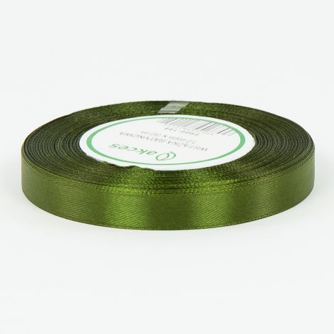 Wstążka satynowa Akces Oliwkowa, 6mm x 33m - 2
